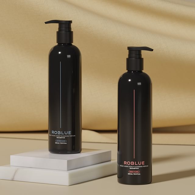 ROBLUE - Mildly Acidic Scalp Cleansing Perfume Shampoo - 2 Types Sweet Floral