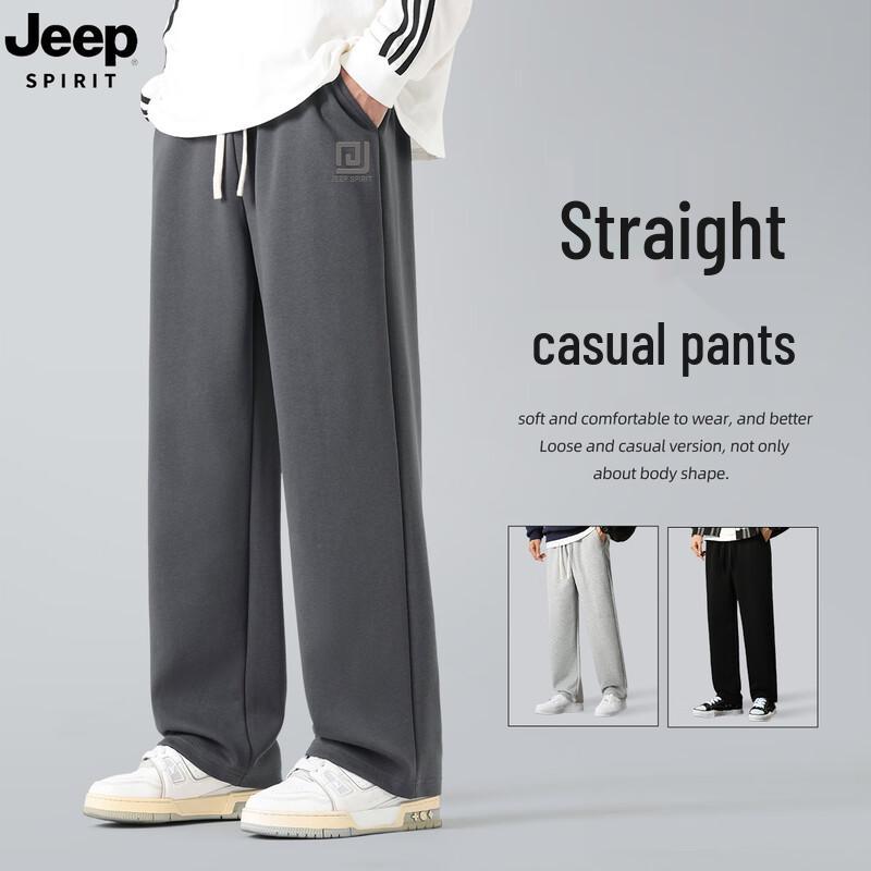 

JEEP SPIRIT Men s 2025 Straight Fit Casual Sport Trousers XL