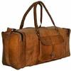 Kožená taška Travel Goat Duffel Luggage Gym Vintage Brown Originální Nové Velké Pánské