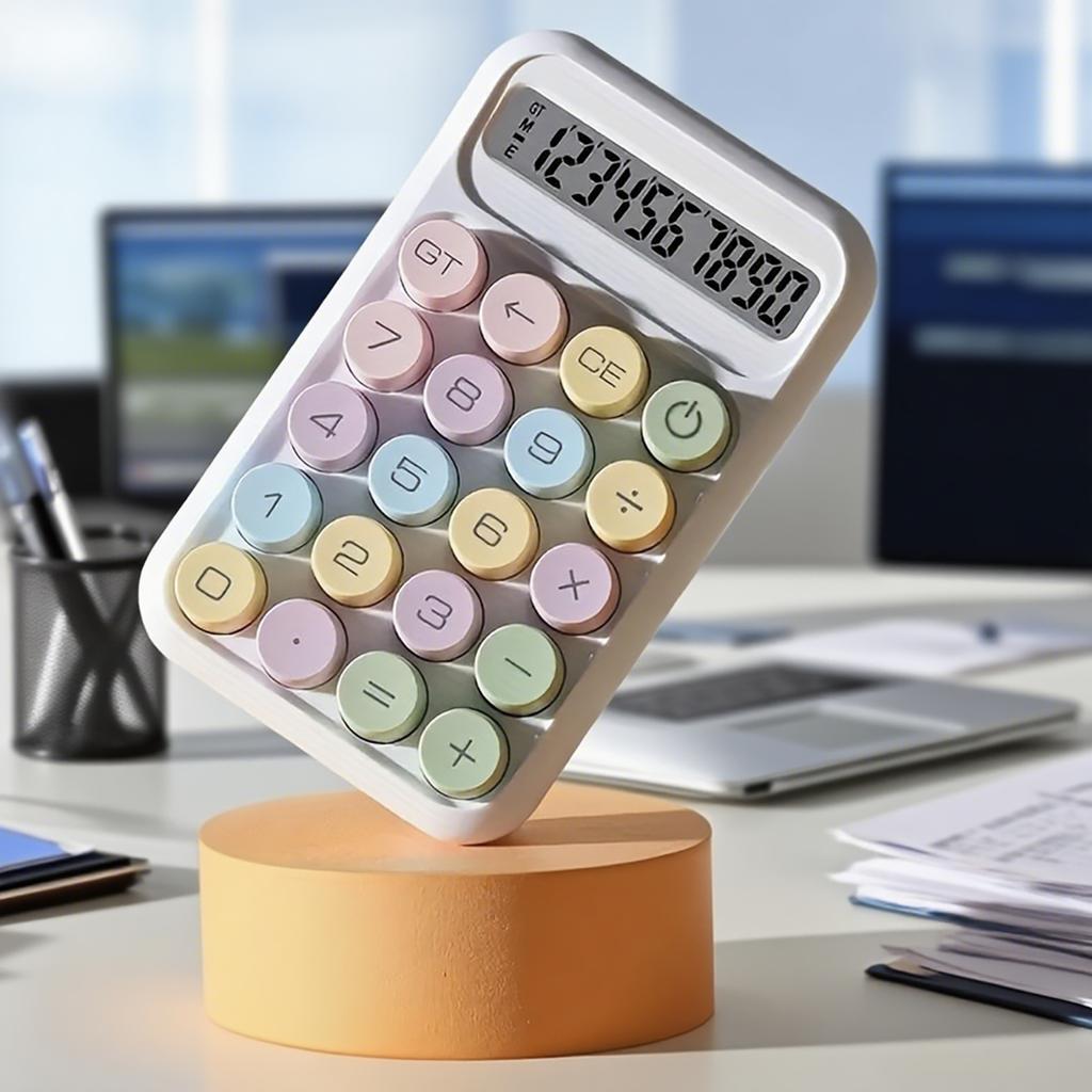 1pc Big Button Portable Children's Calculator-a Friendly Counting Tool Suitable for Children