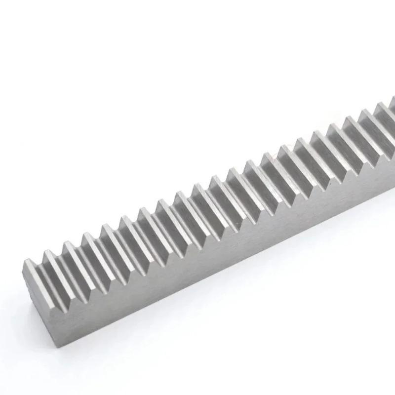 1pc 0.5Mod 45# steel Rack 0.5 Module Straight Teeth Drive Rack Length 200/500mm 5x5 6x8 8x8 8x10 8x12 10x10 12x12 Spur Rack