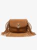 Bohemian Retro Tassel Crossbody Bag - Versatile European and American Style Women's Shoulder Bag