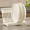 Multifunction Kitchen Storage Foldable Dish Plate Rack Organizer Drainer Plastic Tableware Holder Shelf