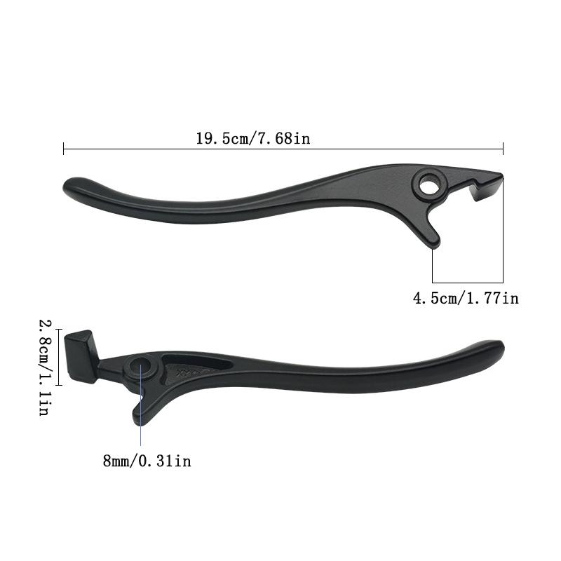 1 Pereche Mânere Frână Stânga Dreapta Manetă Frână Disc Manetă Frână Ulei Pentru Vehicul Electric Scuter Accesorii Modificate Piese