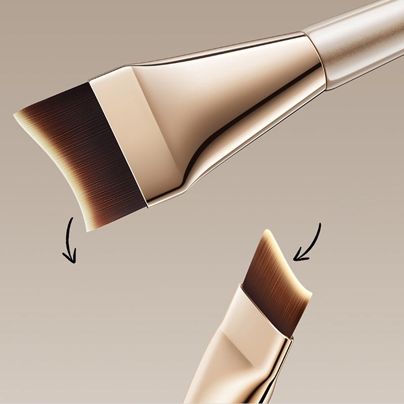 Ultra Thin Crescent Foundation Brush Set Lightweight Face Contour Brush Contour Brush Mixed Foundation Cream Tool