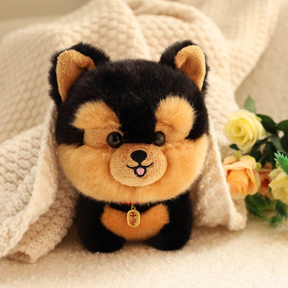 Stuffed Doll Fluffy Dog Plush Toy Plush Fluffy Puppy Soft Doll  Girl Gift