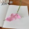EVA Material Flowers Artificial Calla Lily Flowers, Flexible Branches Realistic Faux Flower, Soft Touch Fake Lilies for Home Wedding Decor Single Stem