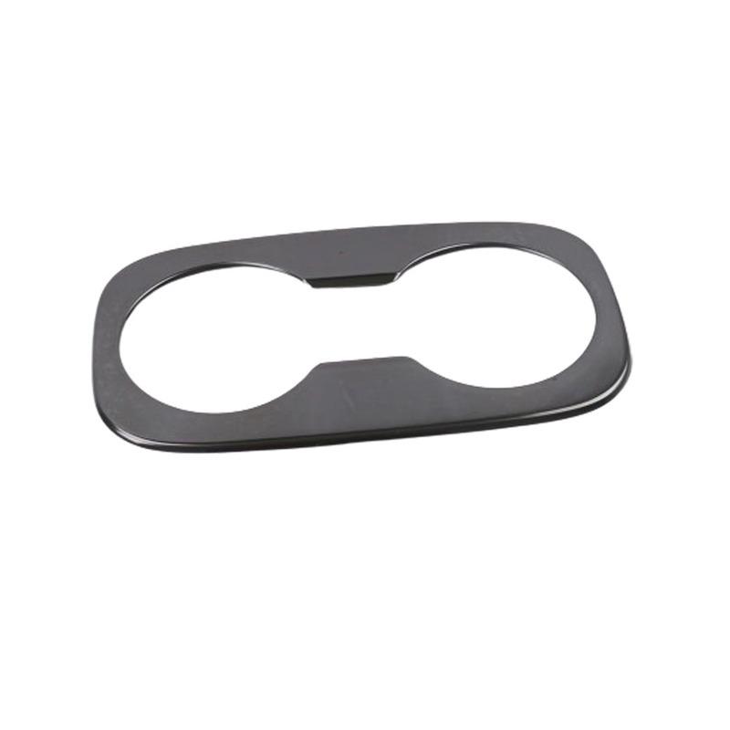 For Chevrolet Cruze Sedan 2017 2018    Rear Cup Holder Trim Frame Decoration Sticker Water Interior Accessories