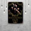 Poster Decorativo Black Veil Brides Segno di Latta Vintage Segno Metallico Placca Decorativa per Pub Bar Man Cave Club Decorazione Murale