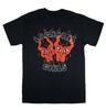 NUOVA T-shirt a maniche corte Lambrini Girls Band Nera Tutte le taglie dalla S alla 5XL