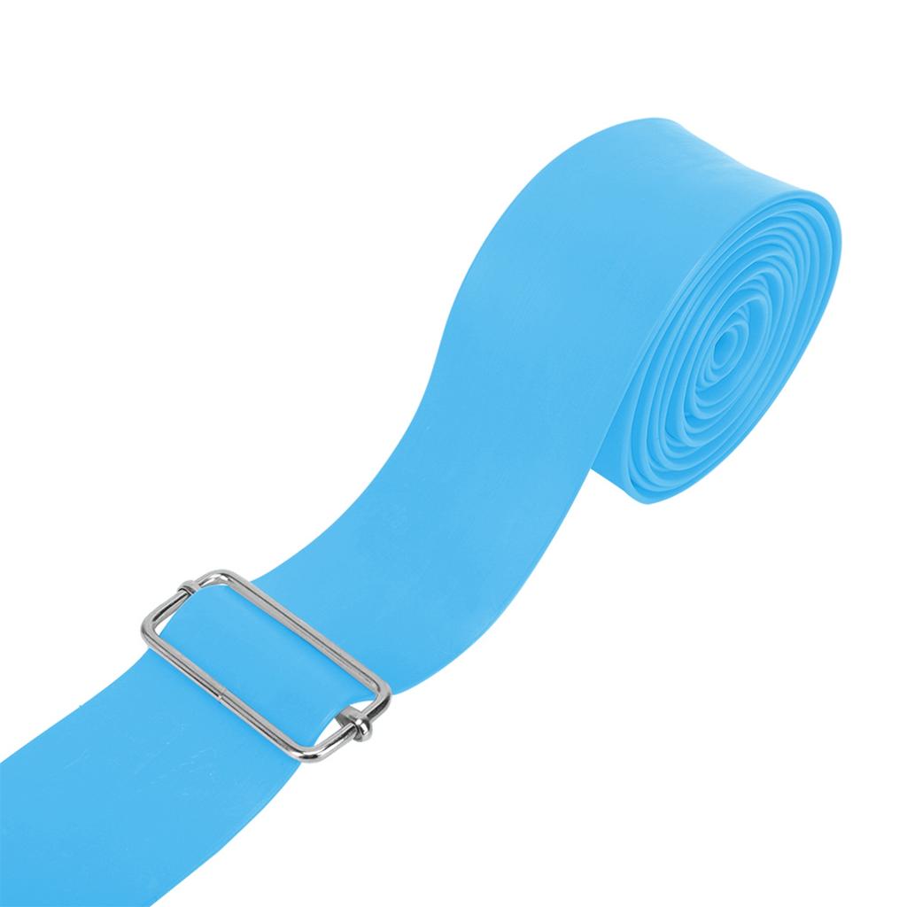 2.5m Elastic Tension Strap Stretch Strength Training Belt with Buckles for Women Girls