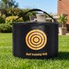 Golf Training Bag with Target Cylindrical Easy To Use for Home