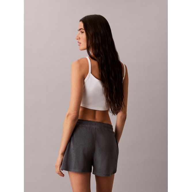 Calvin Klein Letter Elastic Waist Pocket Casual Shorts Women Shorts 47G223G-CKP