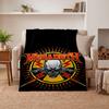 Megadeth Soft Warm Flannel Blankets Comfortable Blanket for Home Decoration Gifting