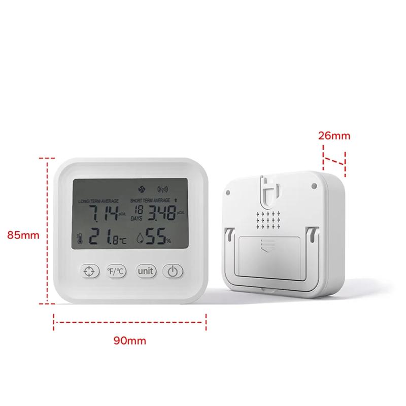 2025 Trend Mini Radon Luftqualitätsmonitor Radon-Sensormonitor Für Minen, Tunnel, Institutionen Und Andere Standorte