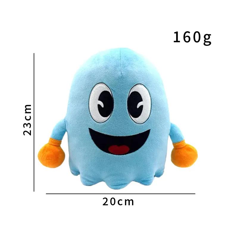 

New PAC-MAN Plush Bean Eating Plush Plush Toy Game Accessories Creative Doll Dolls синий