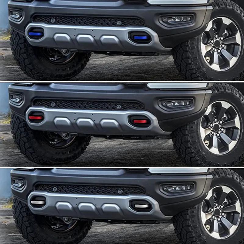 1 Pair Trailer Hitch Covers Tow Hook Sleeve Professional Trailer Receiver Covers for Dodge RAM 1500 2019-2024 Part Accessory