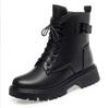 Fashion Women Marton Boots Winter New Wool Warm Women Motorcycle Boots Anti-slip Large Size 41 42 43 Women's Snow Boots