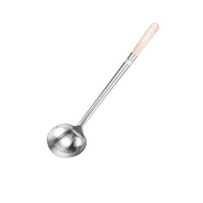 Jimei Jiduo 304 Stainless Steel Wooden Handle Ladle