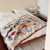 Messy Graffiti Jacquard Bed Blankets ,Outdoor Picnic Mat,Camping ,Throw Bedspread,Woven Tablecloth,Hanging Tapestry,Home Decor