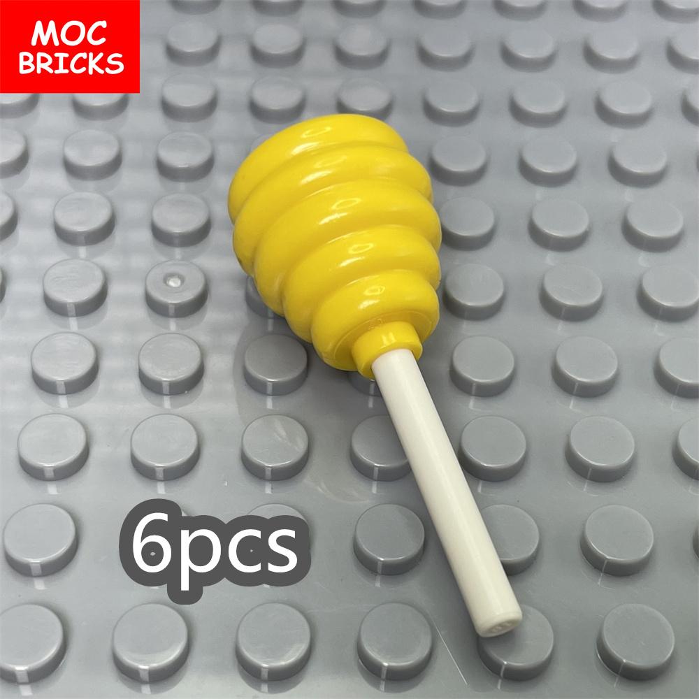 12pcs/lot MOC Bricks Cotton Candy Sugar Friends Building Mini Block Kits Model Toys Book City Girls Club Amusement Park