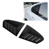 1 P  Rear Window Louver Left Right Scratch Resistant Side Window   Vent Louvers Scoop Cover Blinds for 5 Series F10 2011 to 2017