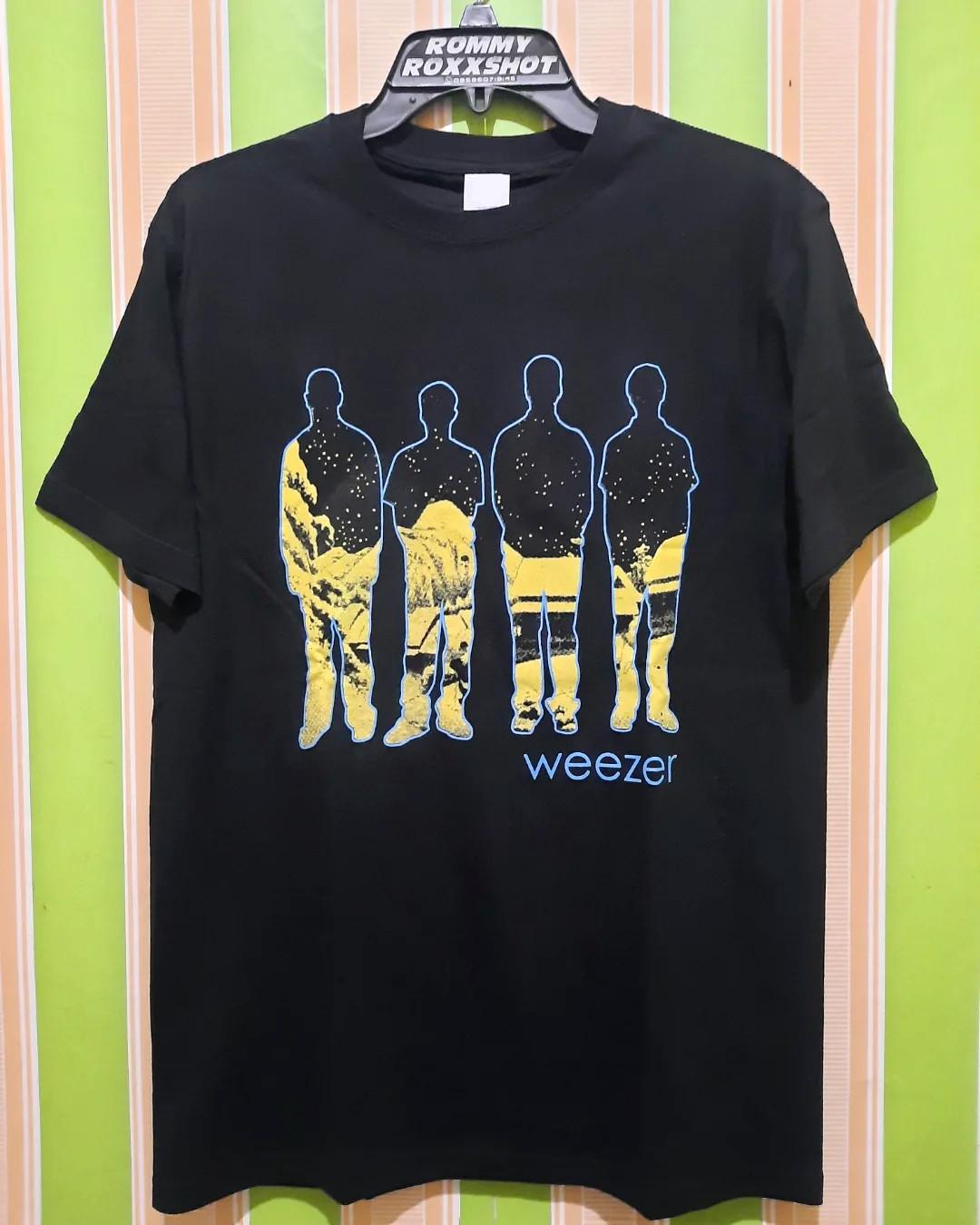 Weezer American Rock Band Black Unisex T-shirt Size S-5XL S