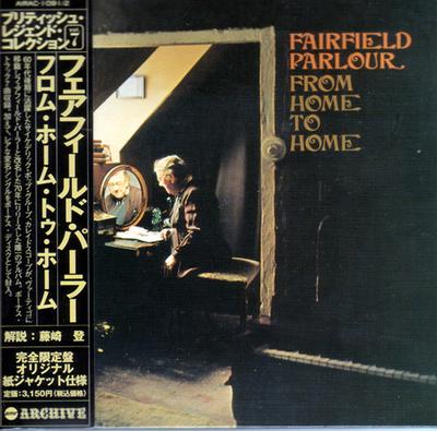 CD FAIRFIELD PARLOUR - From Home to Home AIRAC10912 Air Mail Archiv 2005 Japan ObiRock Gebraucht