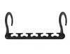 Foldable Magic Hanger Multi-function Five-hole Connection Hook ABS Plastic Rotary Storage Hanger Coat Hanger Hangers