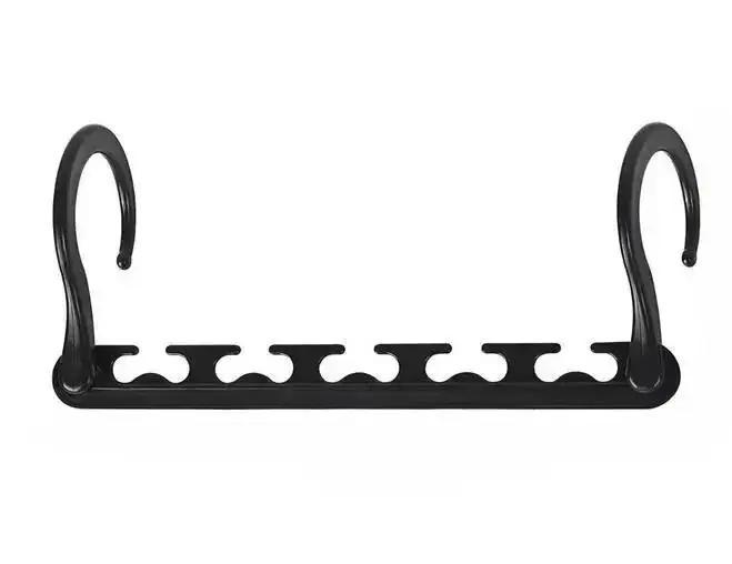 Foldable Magic Hanger Multi-function Five-hole Connection Hook ABS Plastic Rotary Storage Hanger Coat Hanger Hangers