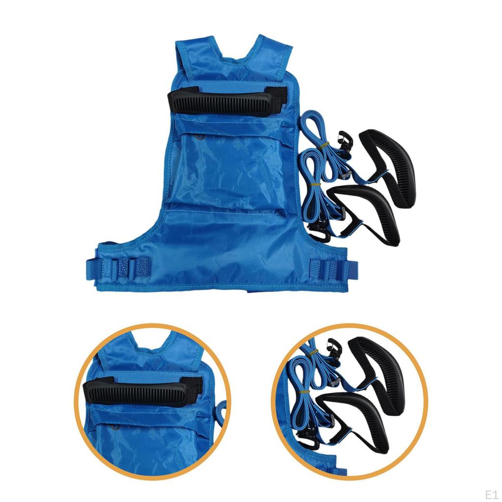 Kinder';s Ski- und Snowboardgurte, Auffanggurte mit Aufbewahrungstaschen,