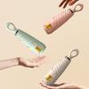 Anti UV Mini Sun Umbrella Lightweight Five-Folding Parasol 2 In 1 Portable Rain Umbrella  Travel