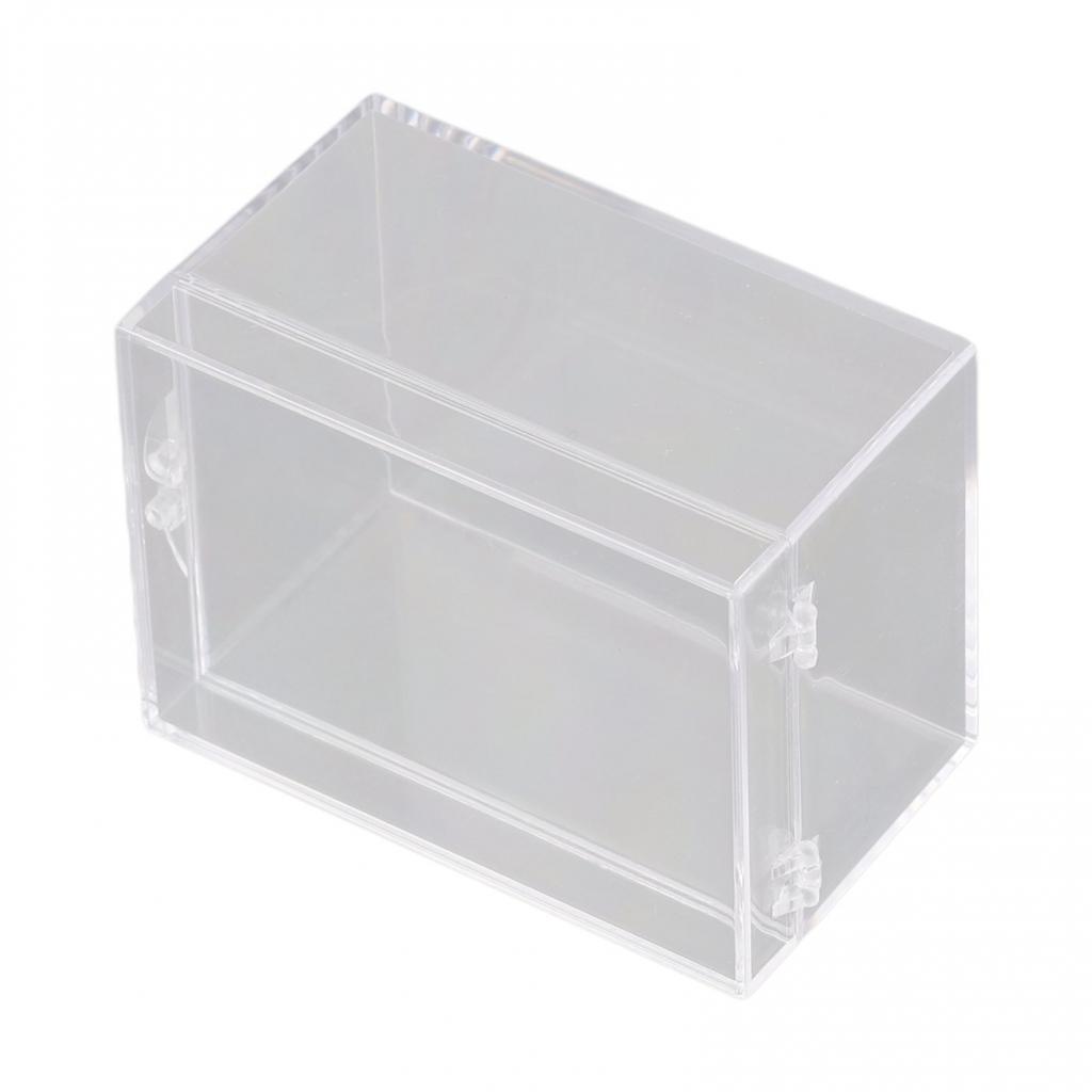 Průhledná plastová vitrína pro sbírku obdélníkových hmyzích exemplářů