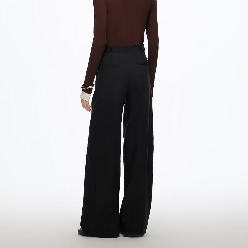 Veromoda High-Waist Wide-Leg Casual Pants