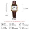 Watch Women'S Belt Small Square Watch Waterproof Quartz Watch Niche High-End Sense Student Party Watch Women'S Watch