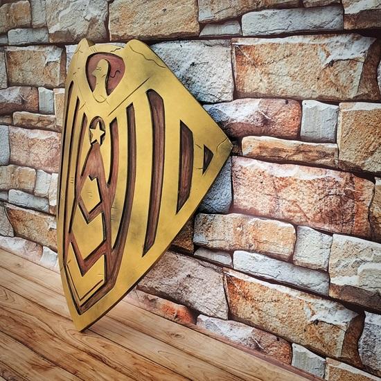 55.88 Cm The Soldier Boy Wooden Shield Superhero Roleplay Shield Comic Cosplay Shield Replica Best For Gift