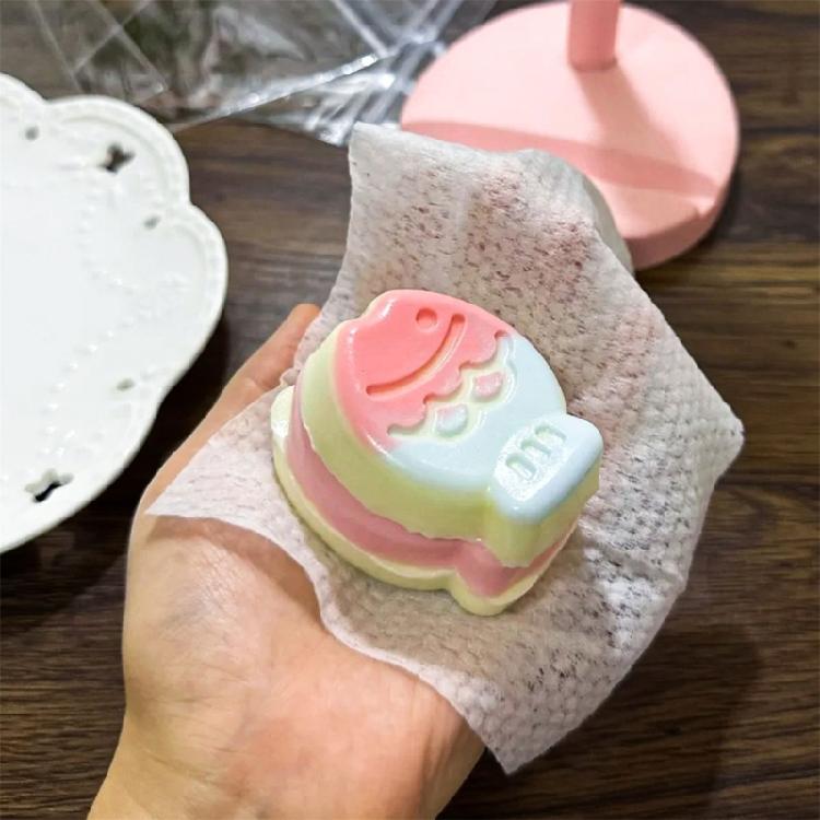 Eye Catching Fish Dessert Baking Tool Convenient Dessert Cake Embosser Moulds