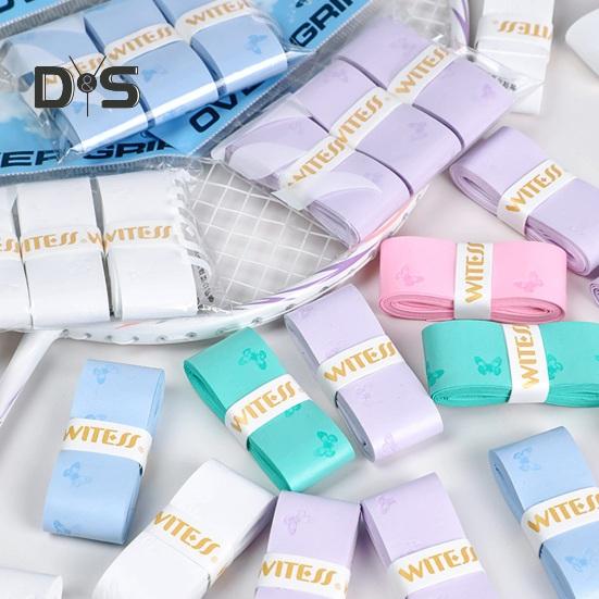 3Pcs Tennis Racket Grip Tape Soft Racquet Overgrips for Tennis Pickleball Badminton Anti-Slip Sweat Absorbent Tennis Grip Tape Wrap