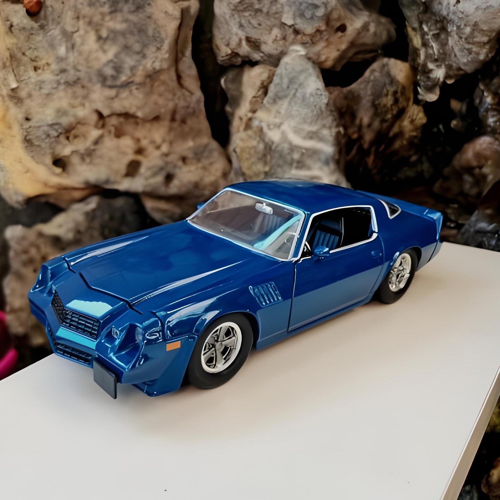

JADA 1:24 Camaro Z28 1979 Alloy Car Diecasts & Toy Vehicles Car Model Miniature Scale Model Car For Children синій