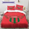 River Plate Pattern Bedding Home Decoration Birthday Gift (1 * duvet cover + 2 * pillowcase, without core)