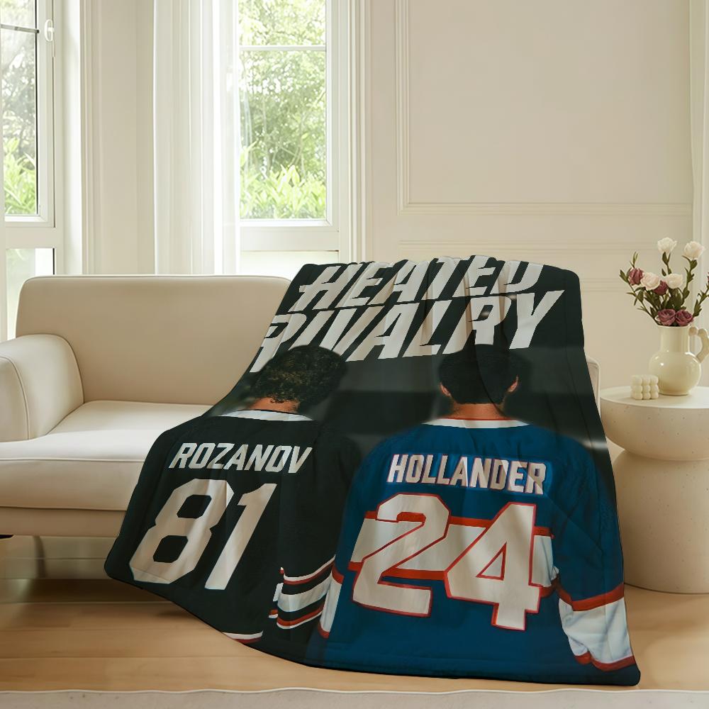 Popular TV Series H-Heated Rivalry Blanket Warm Soft Suitable For Bedroom Sofa Bed Living Room Office Travel Camping Gifts