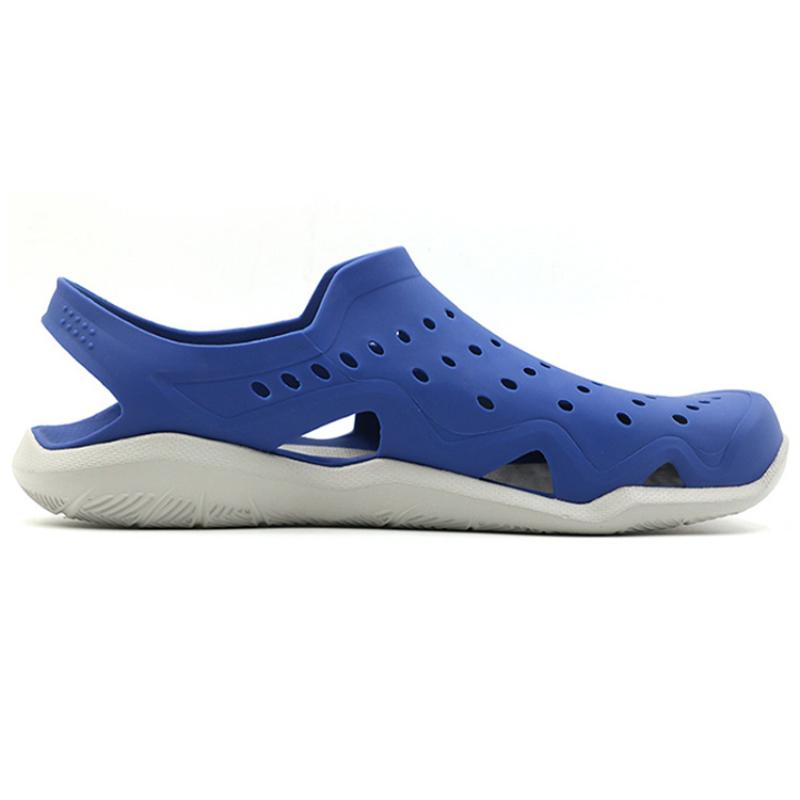 Crocs Zuecos de Onda Rápida para Hombre Azules