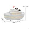 300 Ml Steamship Design Aroma Diffuser for Quiet Room Decor