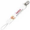 Planetee Pacifier Clip for Name EMMA Make Way for the Princess | Pacifier Clip Newborn Gift