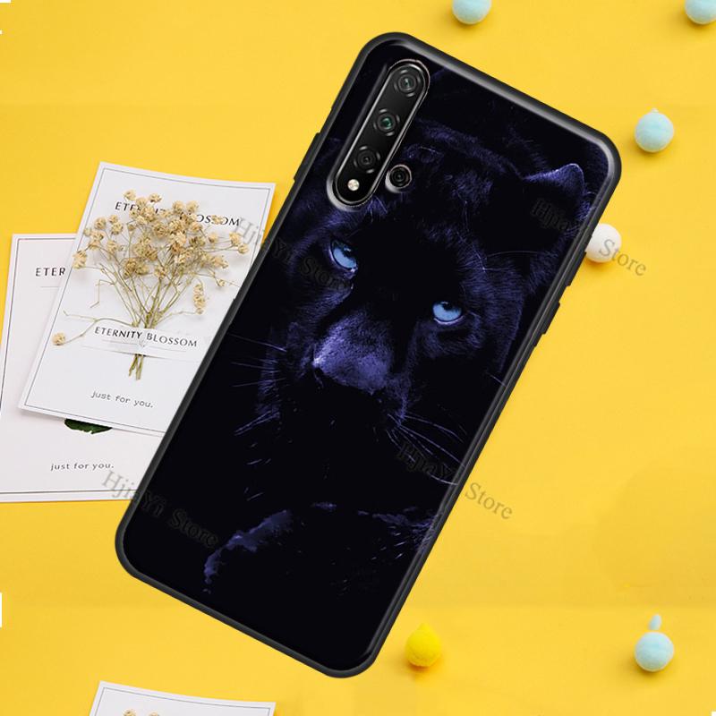 Tier Panther Hülle Für Huawei P30 P20 P40 P60 Pro P Smart Nova 9 5T Honor Magic 5 Lite X8 X9a 50 70 Cover