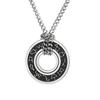 LIKGREAT 12 Zodiac Signs Necklace for Men Women Astrology Constellation Pendant Chain Stainless Steel Pagan Witchy Jewelry Gift