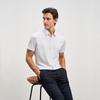 EMZ Men's Versatile Business Casual Short Sleeve Shirt
