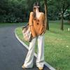 Women's Casual Versatile Knit Sweater: Petite, Long Sleeve, Collar - Perfect for Autumn and Winter