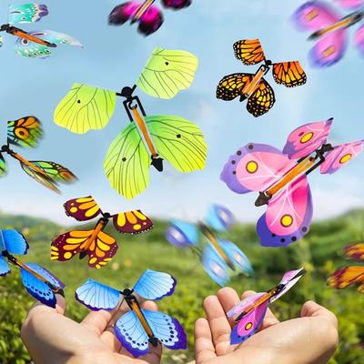 Magic Butterfly Creative Stress Relieving Toy Flying Puzzle Kids Tricks Props Butterfly Bookmark Toy Party Great Surpris Gift