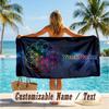 Custom Text Beach Towel, Soft Absorbent Swimming Multi-use TowelColdplay